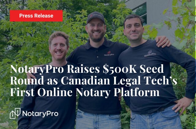 Three Caucasian male executives in black shirts and blue jeans, smiling at the camera.